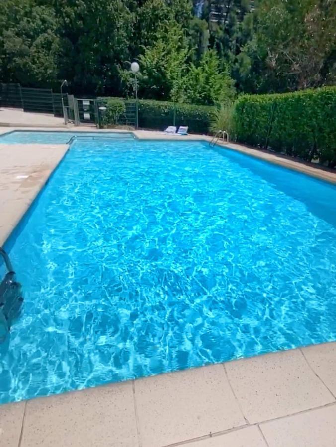 Appartement Luxe - 3 Pieces Avec Vue Mer, Piscine Et Tennis Ница Екстериор снимка
