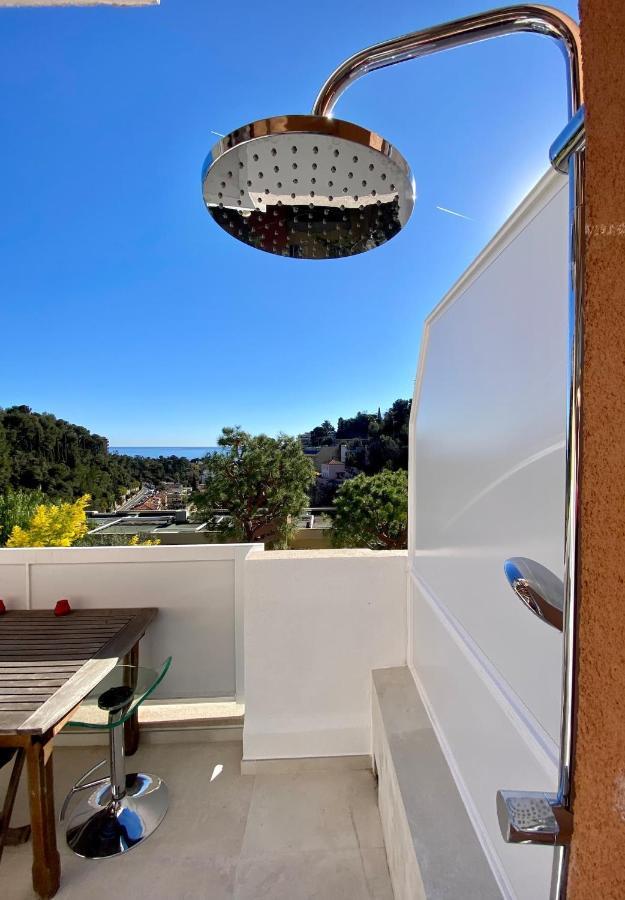Appartement Luxe - 3 Pieces Avec Vue Mer, Piscine Et Tennis Ница Екстериор снимка